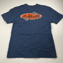 Load image into Gallery viewer, Boys Billabong, navy cotton tee / top, EUC, size 8,  