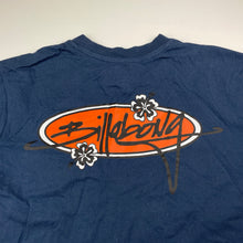Load image into Gallery viewer, Boys Billabong, navy cotton tee / top, EUC, size 8,  