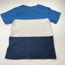 Load image into Gallery viewer, Boys Anko, blue &amp; white cotton tee / top, FUC, size 8,  