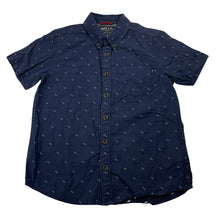 Load image into Gallery viewer, Boys Indie, navy lightweight cotton short sleeve shirt, GUC, size 5,  