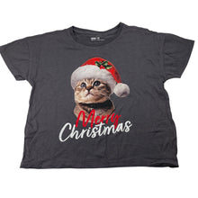 Load image into Gallery viewer, Girls Anko, cotton Christmas boxy tee / top, GUC, size 10,  