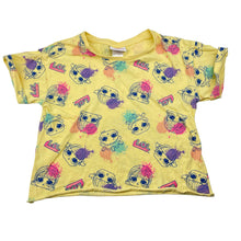 Load image into Gallery viewer, Girls LOL SURPRISE, cotton tee / top, small marks left shoulder, FUC, size 8,  