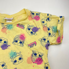 Load image into Gallery viewer, Girls LOL SURPRISE, cotton tee / top, small marks left shoulder, FUC, size 8,  