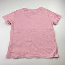 Load image into Gallery viewer, Girls Anko, pink cotton tee / top, cats, EUC, size 5,  