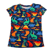 Load image into Gallery viewer, Boys Tommy Bahama, cotton pyjama top, dinosaurs, wash fade, FUC, size 6,  