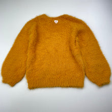 Load image into Gallery viewer, Girls Eve's Sister, soft fluffy knit sweater / jumper, EUC, size 4,  