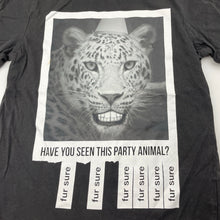 Load image into Gallery viewer, Boys H&amp;M, cotton tee / top, party animal, FUC, size 7-8,  