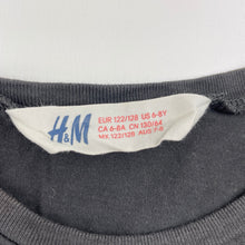 Load image into Gallery viewer, Boys H&amp;M, cotton tee / top, party animal, FUC, size 7-8,  