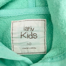 Load image into Gallery viewer, Unisex Lativ, fleece lined hoodie sweater, marks back right sleeve, FUC, size 5,  