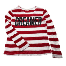 Load image into Gallery viewer, Girls The Lost Girls, lightweight knit long sleeve top, FUC, size 12,  