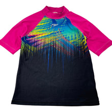 Load image into Gallery viewer, Girls Speedo, ENDURANCE + short sleeve rashie / swim top, FUC, size 10,  