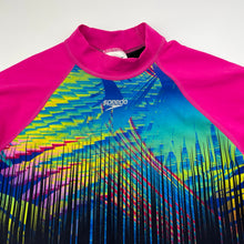 Load image into Gallery viewer, Girls Speedo, ENDURANCE + short sleeve rashie / swim top, FUC, size 10,  