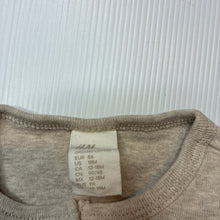 Load image into Gallery viewer, Unisex H&amp;M, organic cotton long sleeve henley top, EUC, size 1,  
