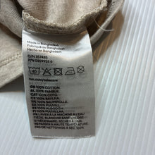 Load image into Gallery viewer, Unisex H&amp;M, organic cotton long sleeve henley top, EUC, size 1,  