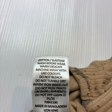 Load image into Gallery viewer, Unisex Disney, The Lion King stretchy zip coverall / romper, EUC, size 0000,  