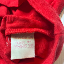 Load image into Gallery viewer, Girls Cotton On, red cotton singlet top, sequins, GUC, size 2,  