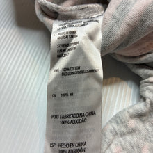 Load image into Gallery viewer, Girls Cotton On, grey &amp; pink cotton hooded top, FUC, size 0,  