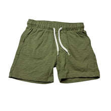 Load image into Gallery viewer, Boys Anko, green cotton shorts, elasticated, GUC, size 1,  