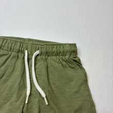 Load image into Gallery viewer, Boys Anko, green cotton shorts, elasticated, GUC, size 1,  