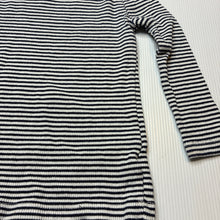 Load image into Gallery viewer, Unisex Seed, navy stripe stretchy long sleeve top, FUC, size 2,  