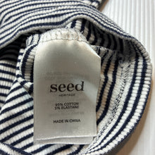 Load image into Gallery viewer, Unisex Seed, navy stripe stretchy long sleeve top, FUC, size 2,  