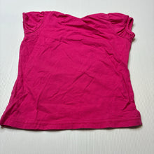 Load image into Gallery viewer, Girls RAMO, pink cotton tee / top, camel, EUC, size 2,  