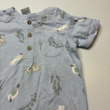 Load image into Gallery viewer, Unisex Anko, blue cotton romper, koalas, EUC, size 1,  