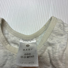 Load image into Gallery viewer, Unisex Target, grey cotton singlet top, EUC, size 000,  