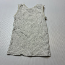 Load image into Gallery viewer, Unisex Target, grey cotton singlet top, EUC, size 000,  