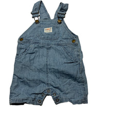 Load image into Gallery viewer, Boys Jack &amp; Milly, lightweight denim overalls / shortalls, GUC, size 0,  