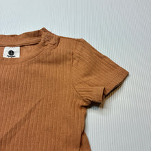 Load image into Gallery viewer, Unisex Dymples, ribbed stretchy tee / top, EUC, size 0,  