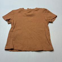 Load image into Gallery viewer, Unisex Dymples, ribbed stretchy tee / top, EUC, size 0,  