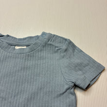 Load image into Gallery viewer, Unisex Dymples, ribbed stretchy tee / top, EUC, size 0,  