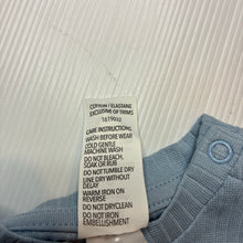 Load image into Gallery viewer, Unisex Dymples, ribbed stretchy tee / top, EUC, size 0,  