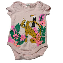 Load image into Gallery viewer, Girls Baby Berry, cotton bodysuit / romper, EUC, size 0,  