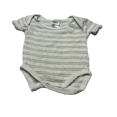 Unisex Anko, cotton bodysuit / romper, GUC, size 0000,  