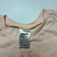 Load image into Gallery viewer, Girls Anko, pink cotton singlet / tank top, EUC, size 1,  
