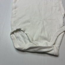 Load image into Gallery viewer, Unisex Anko, white cotton bodysuit / romper, FUC, size 1,  