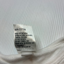 Load image into Gallery viewer, Unisex Anko, white cotton bodysuit / romper, FUC, size 1,  