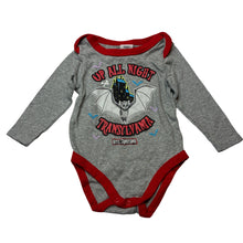 Load image into Gallery viewer, Unisex HOTEL TRANSYLVANIA, cotton bodysuit / romper, EUC, size 1,  