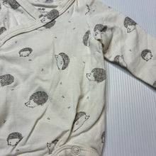 Load image into Gallery viewer, Unisex H&amp;M, organic cotton blend bodysuit / romper, GUC, size 0000,  