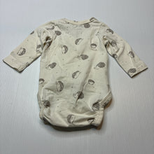 Load image into Gallery viewer, Unisex H&amp;M, organic cotton blend bodysuit / romper, GUC, size 0000,  