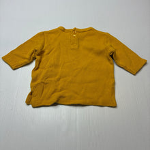 Load image into Gallery viewer, Boys Baby Berry, waffle cotton long sleeve top, EUC, size 0000,  
