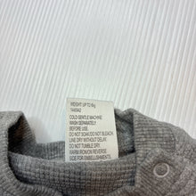 Load image into Gallery viewer, Boys Baby Berry, grey waffle long sleeve top, EUC, size 000,  