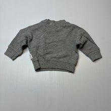 Load image into Gallery viewer, Boys Baby Berry, grey waffle long sleeve top, EUC, size 000,  