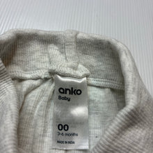 Load image into Gallery viewer, Unisex Anko, ribbed leggings / bottoms, kangaroos, koalas, EUC, size 00,  