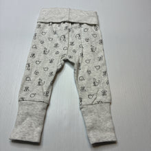 Load image into Gallery viewer, Unisex Anko, ribbed leggings / bottoms, kangaroos, koalas, EUC, size 00,  