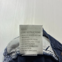 Load image into Gallery viewer, Boys Dymples, navy cotton shorts, adjustable, GUC, size 000,  