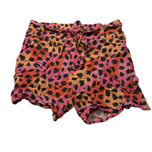 Load image into Gallery viewer, Girls Miss Understood, lightweight animal print shorts, elasticated, GUC, size 9,  
