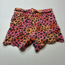 Load image into Gallery viewer, Girls Miss Understood, lightweight animal print shorts, elasticated, GUC, size 9,  